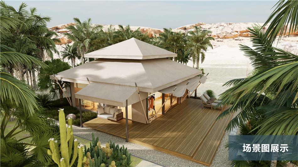 延安野奢帐篷露营